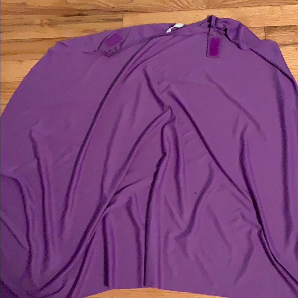 purple cape